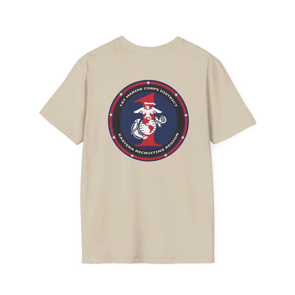 Thumbnail: 1ST MARINE CORPS DISTRICT (1ST MCD), USMC, Marine Corps T-Shirt 