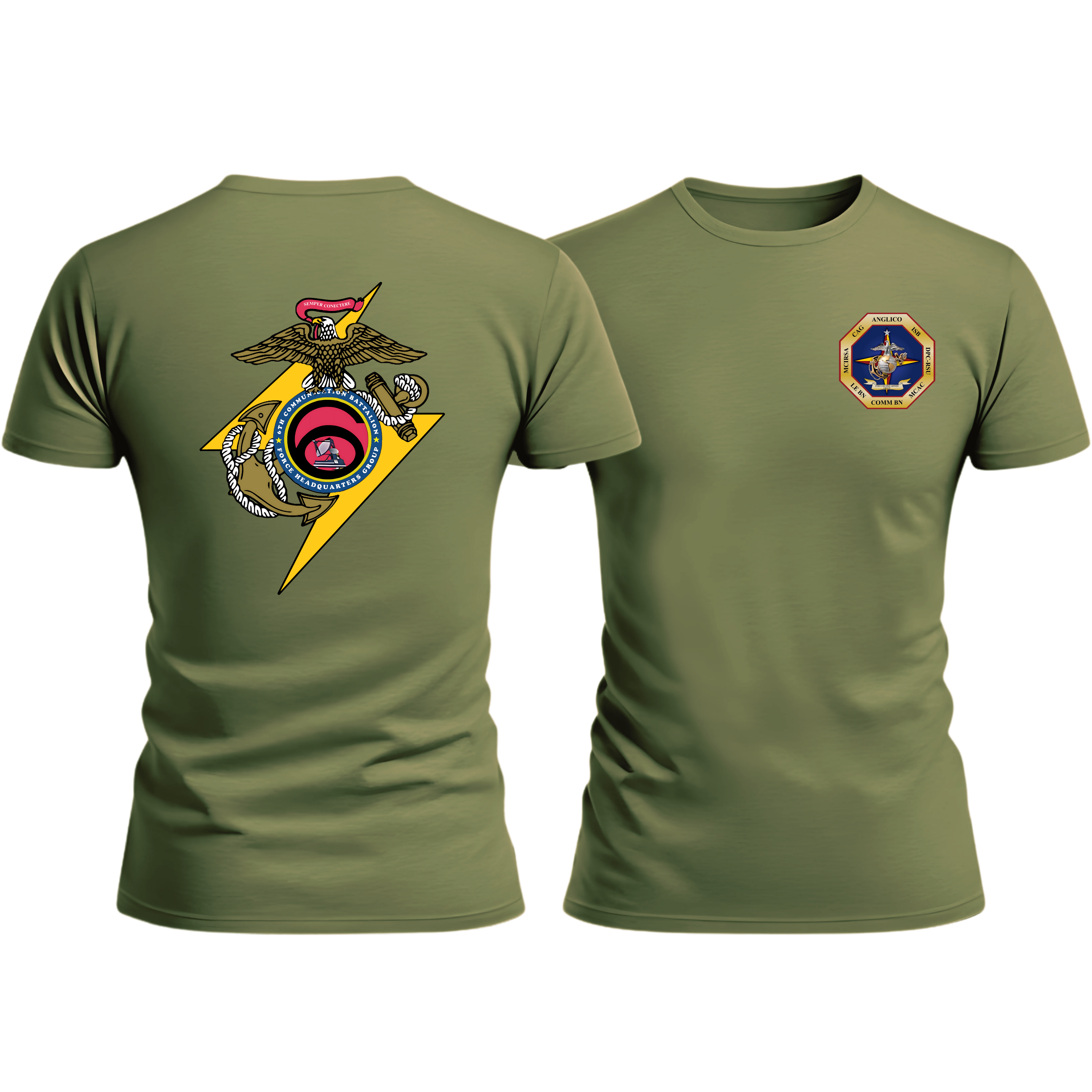 6TH COMM BN, FHG, Marine Corps T-Shirt