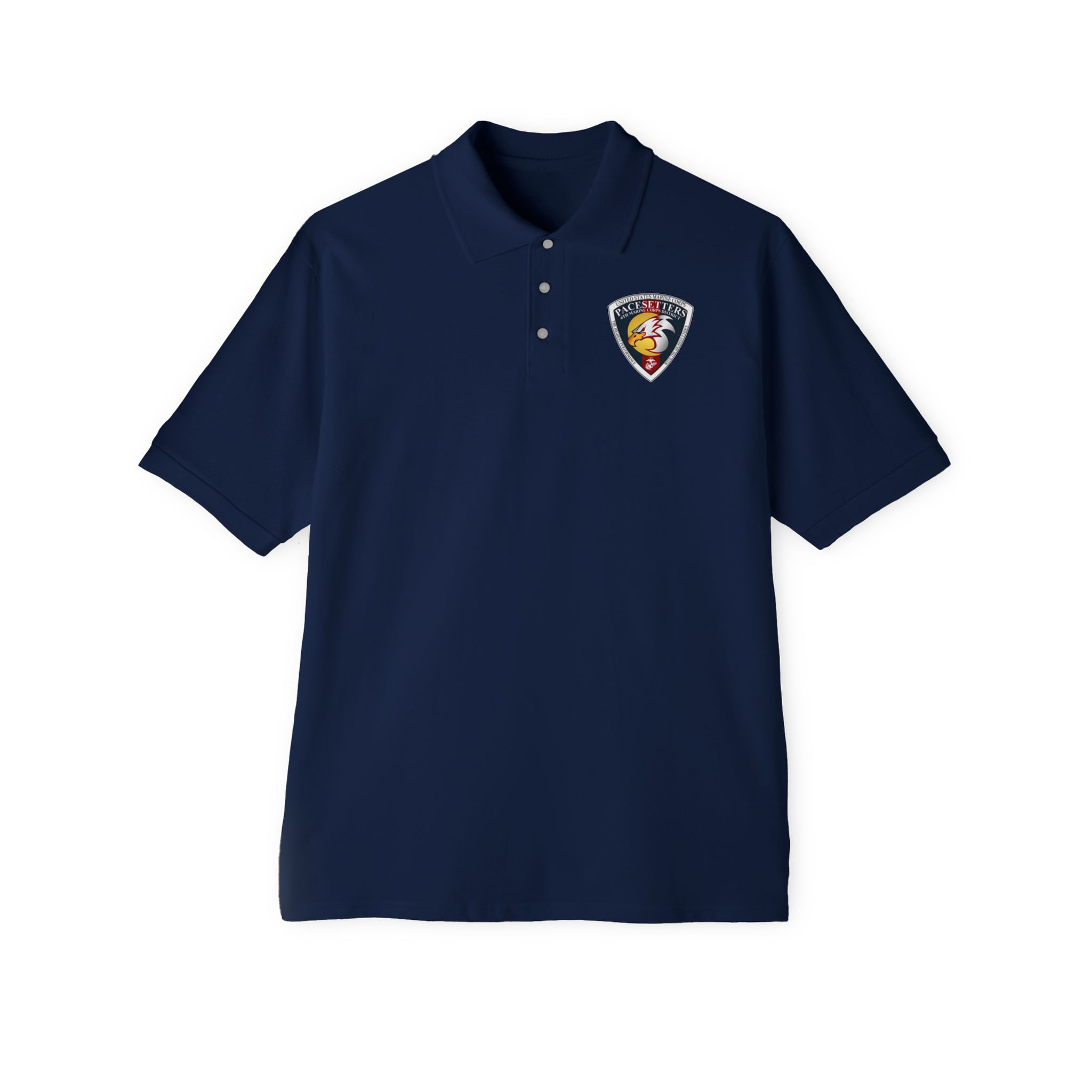 6TH MCD (6th Marine Corps District), USMC, Men's Piqué Polo