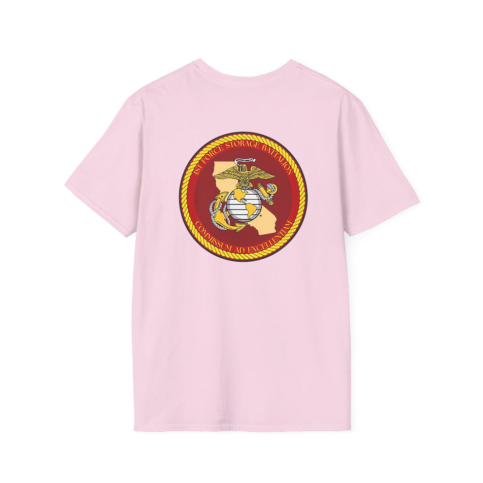 Thumbnail: 1ST FORCE STORAGE BATTALION (1ST FSB), LOGCOM, Marine Corps T-Shirt 