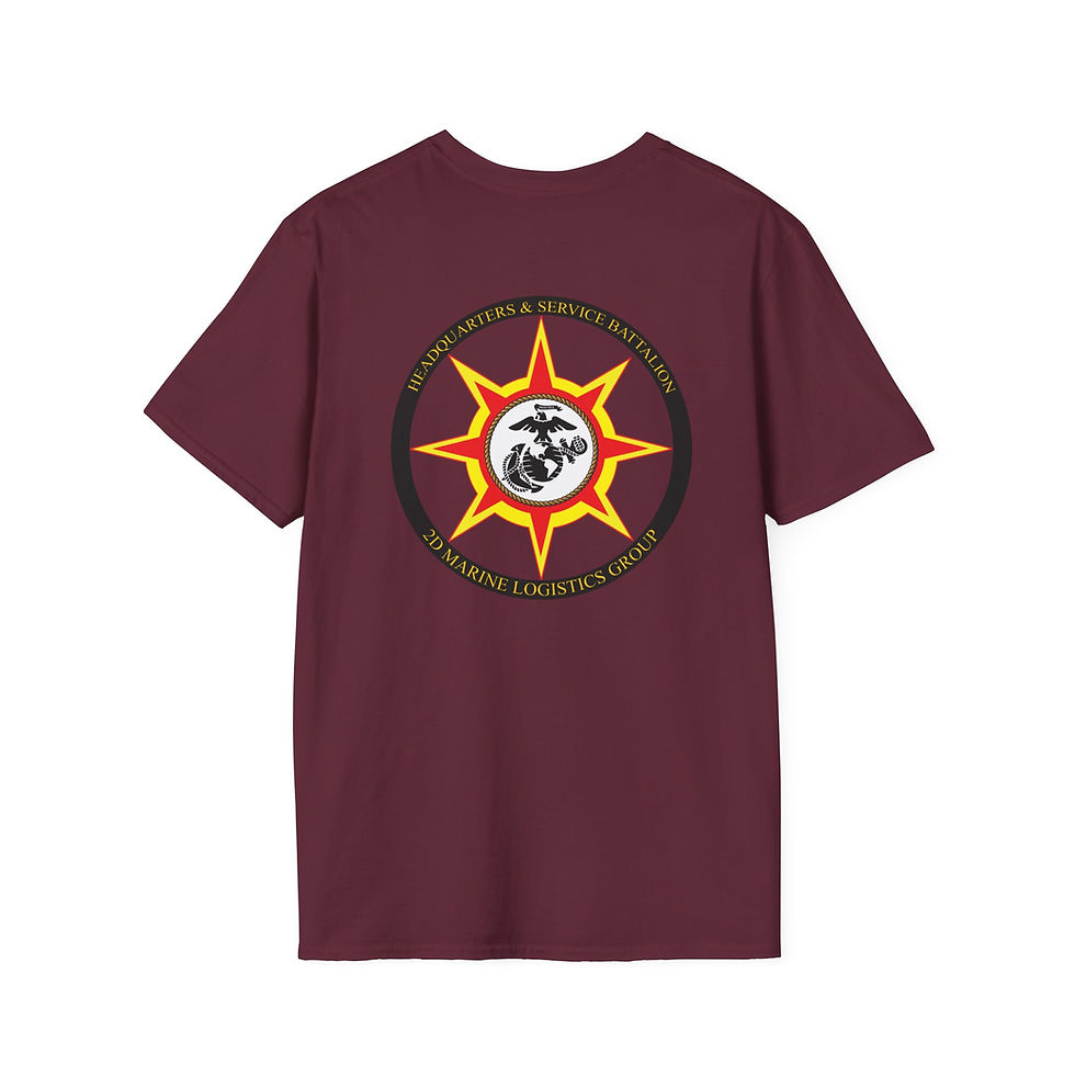 Thumbnail: 2D MLG HQTRS & SVC BN (ALT), 2D MLG, Marine Corps T-Shirt 