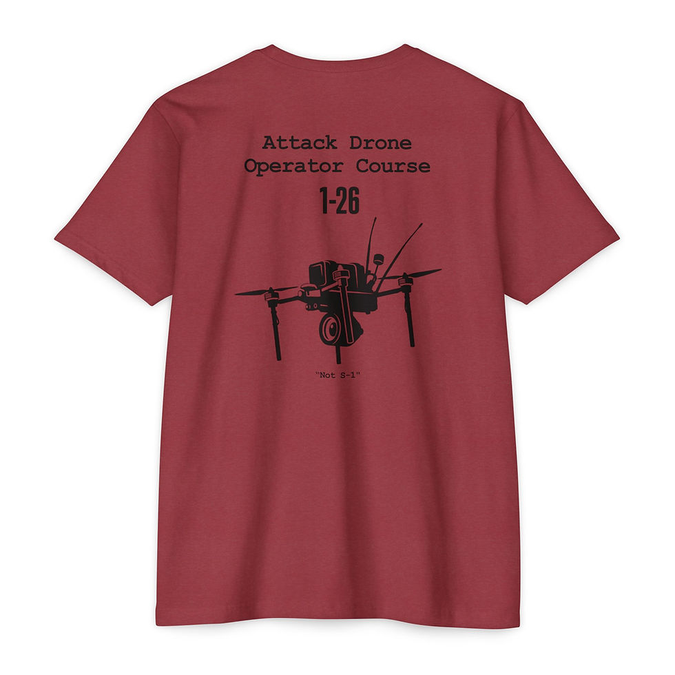 Thumbnail: ATTACK DRONE (UXS COE), 3/2, Marine Corps T-Shirt