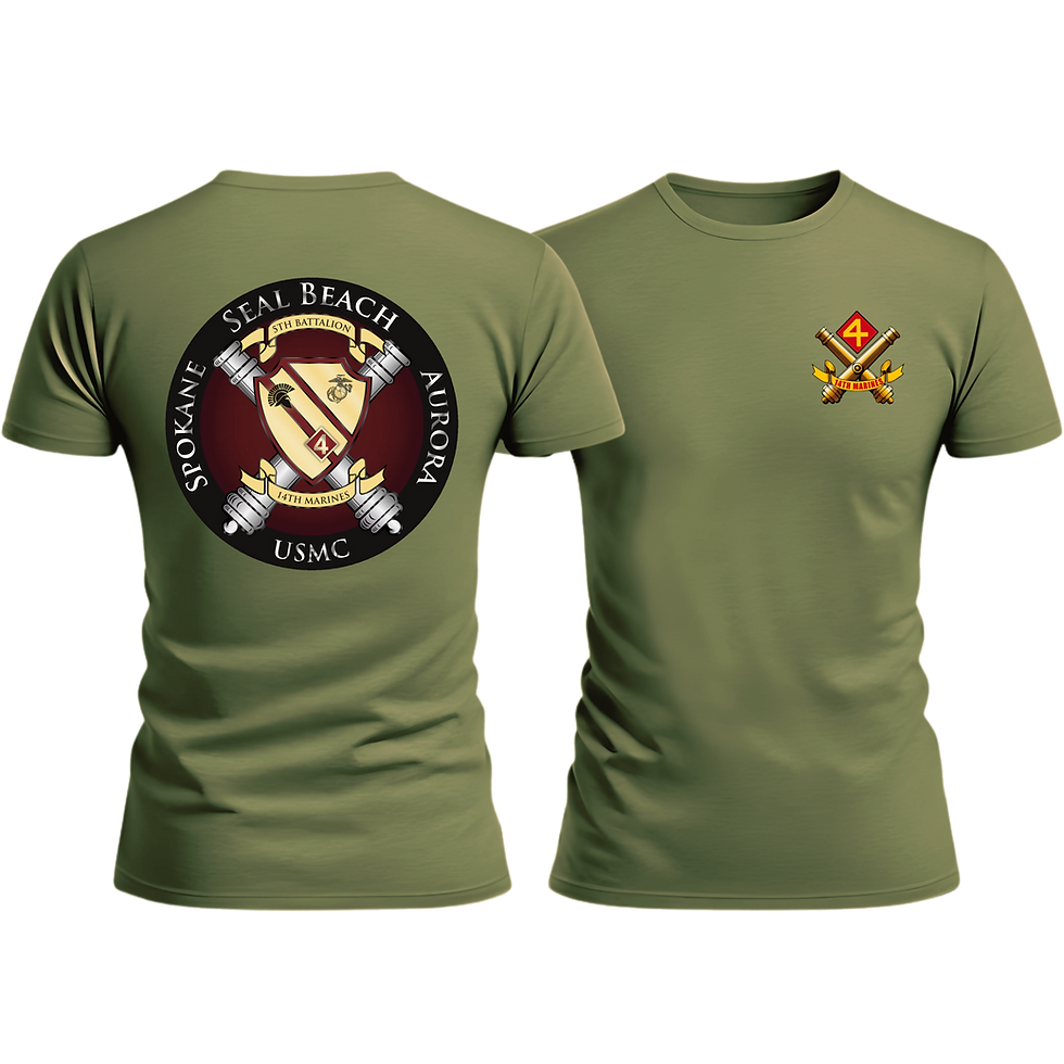 Thumbnail: 5/14 (SEAL BEACH), 14TH MAR, Marine Corps T-Shirt 
