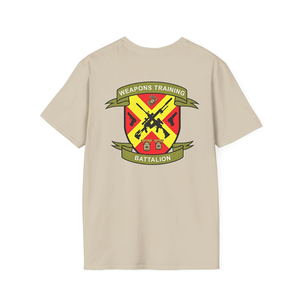 Thumbnail: WTB (Weapons Training Battalion), TECOM, Marine Corps T-Shirt 