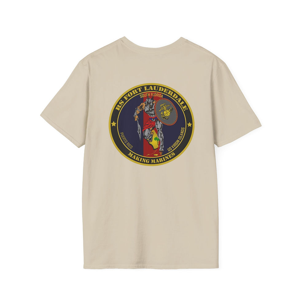 Thumbnail: RS FORT LAUDERDALE, 6TH MCD, Marine Corps T-Shirt 