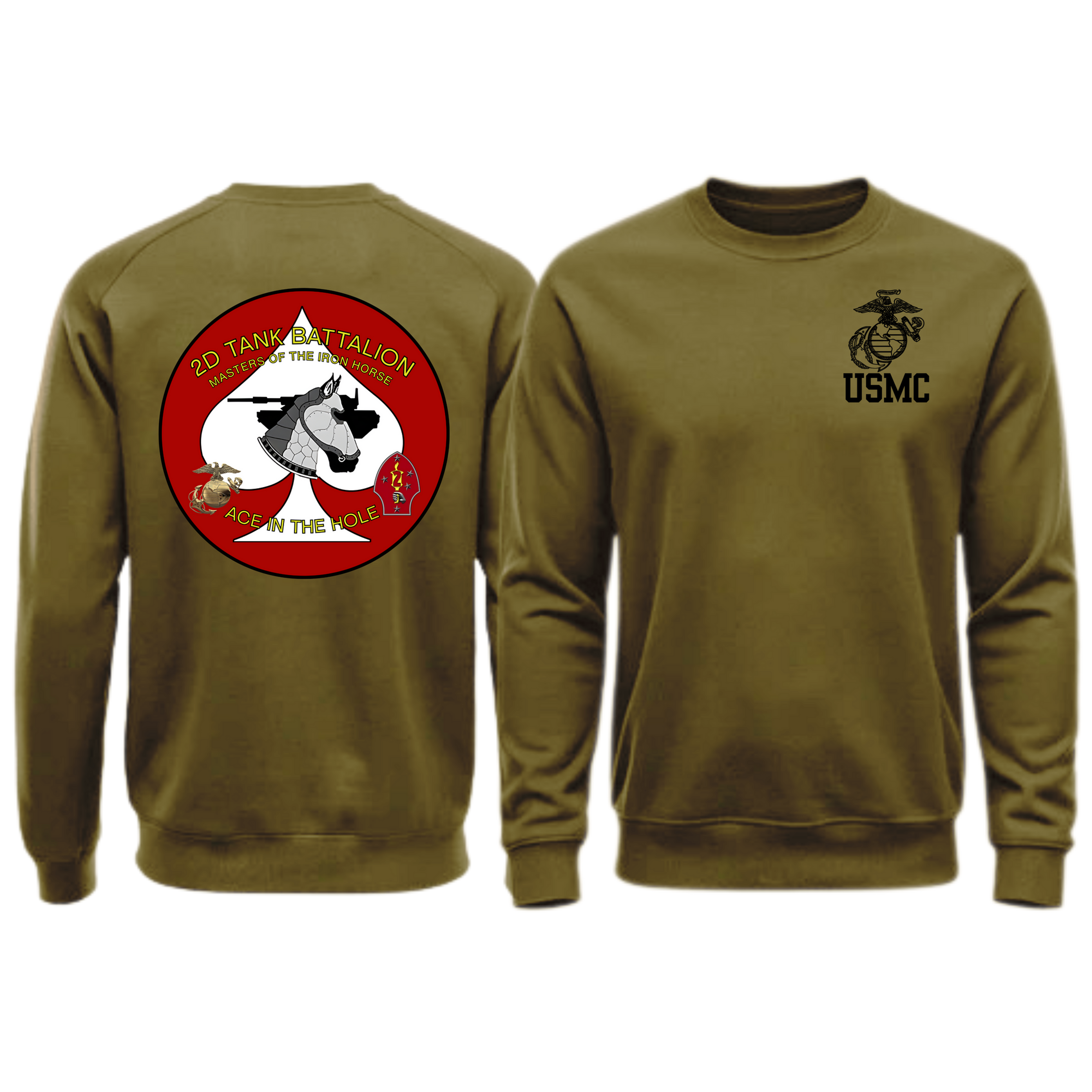 2D TANKS (2d Tank Battalion), USMC, Marine Corps Sweater