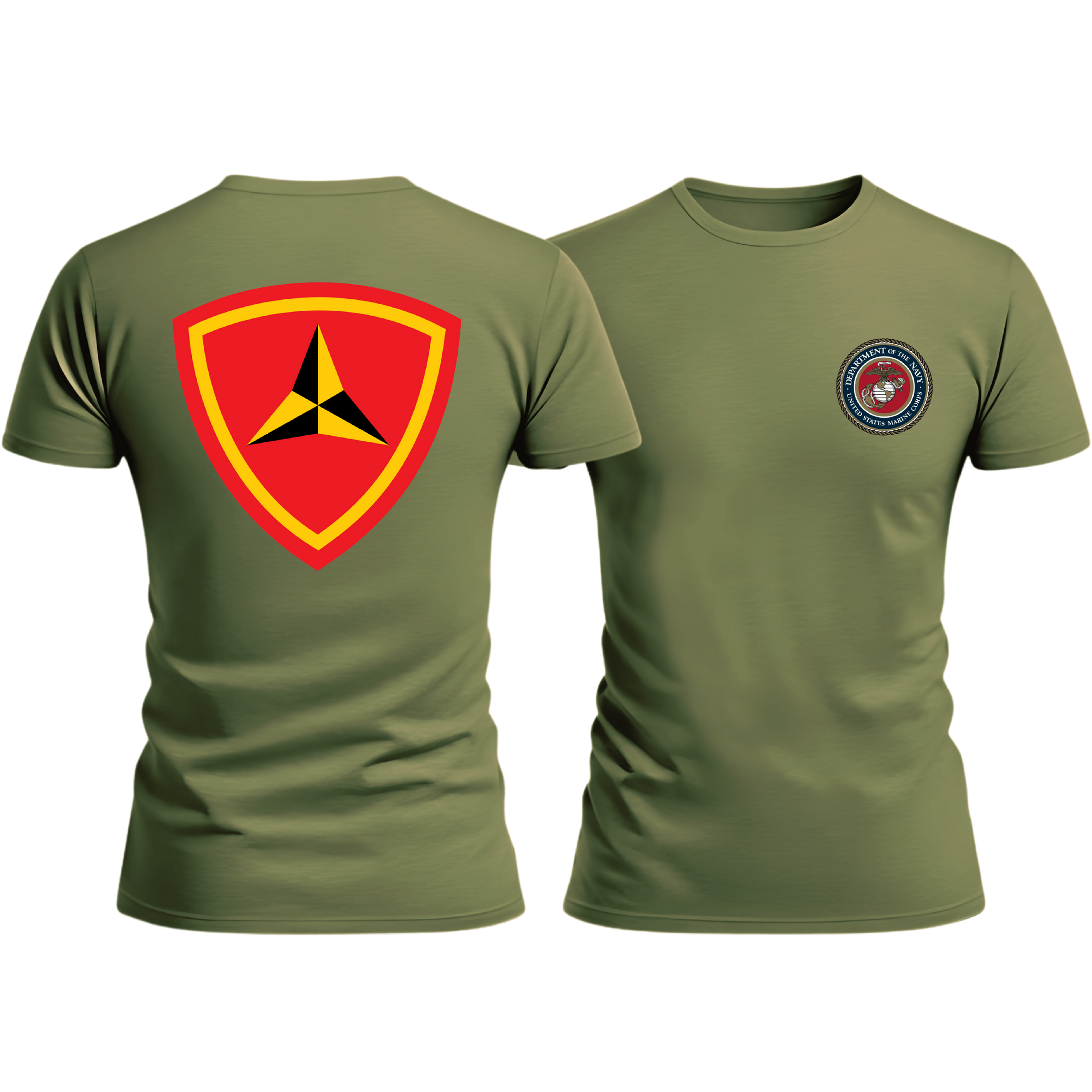 3D MAR DIV, USMC, Marine Corps T-Shirt
