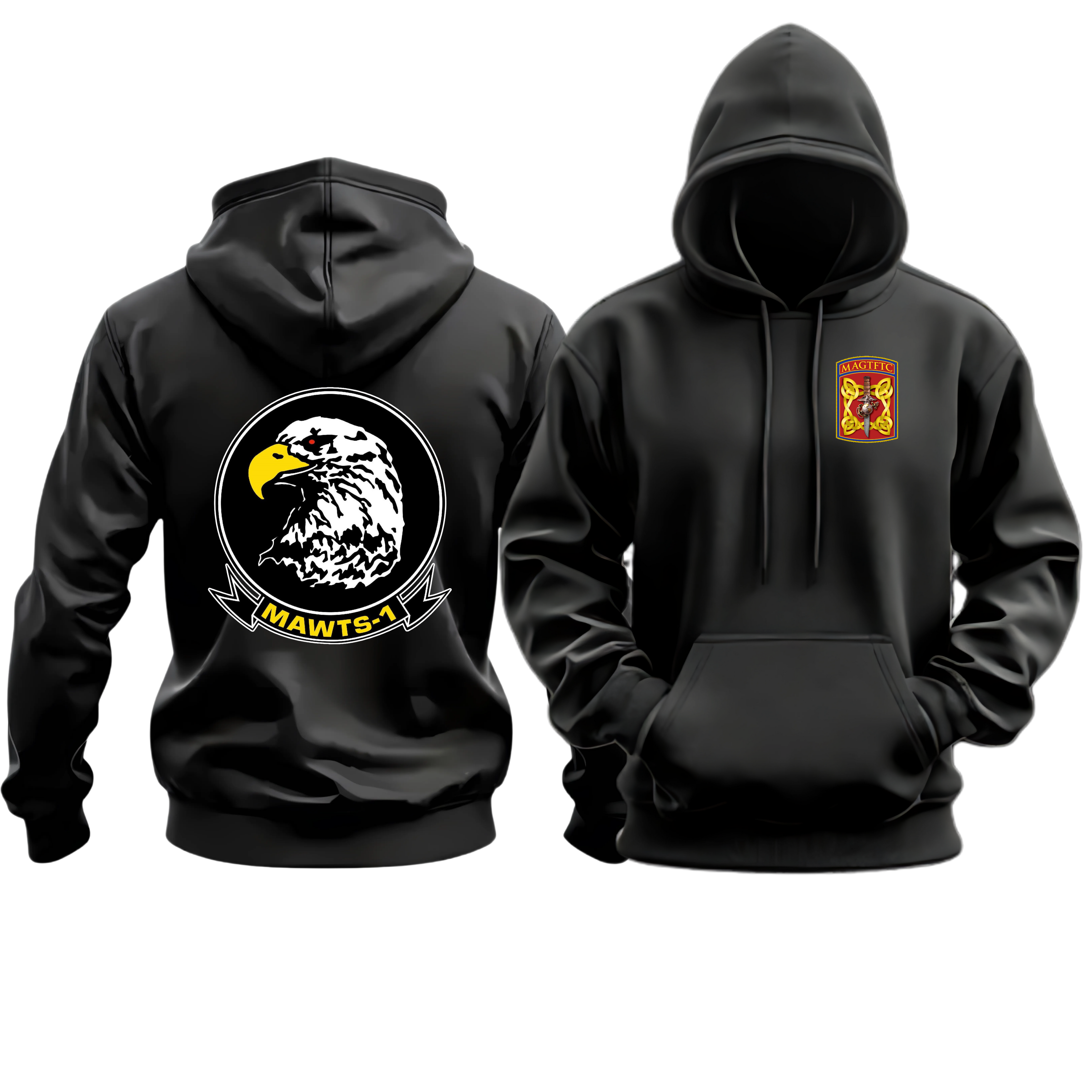 MAWTS-1 (MARINE AVIATION WEAPONS & TACTICS SQDN 1), MAGTFTC, MARINE CORPS HOODIE