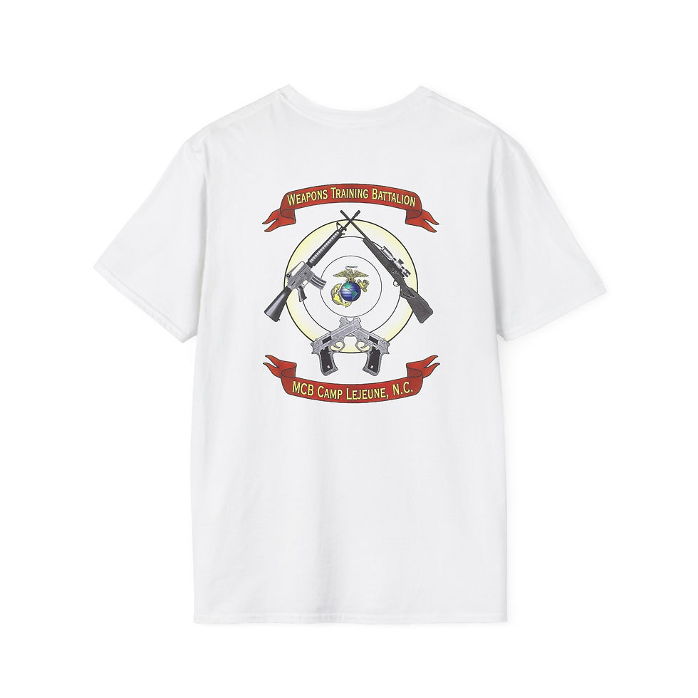 Thumbnail: WEAPONS TRAINING BN (WTB), TRNG COM, Marine Corps T-Shirt 