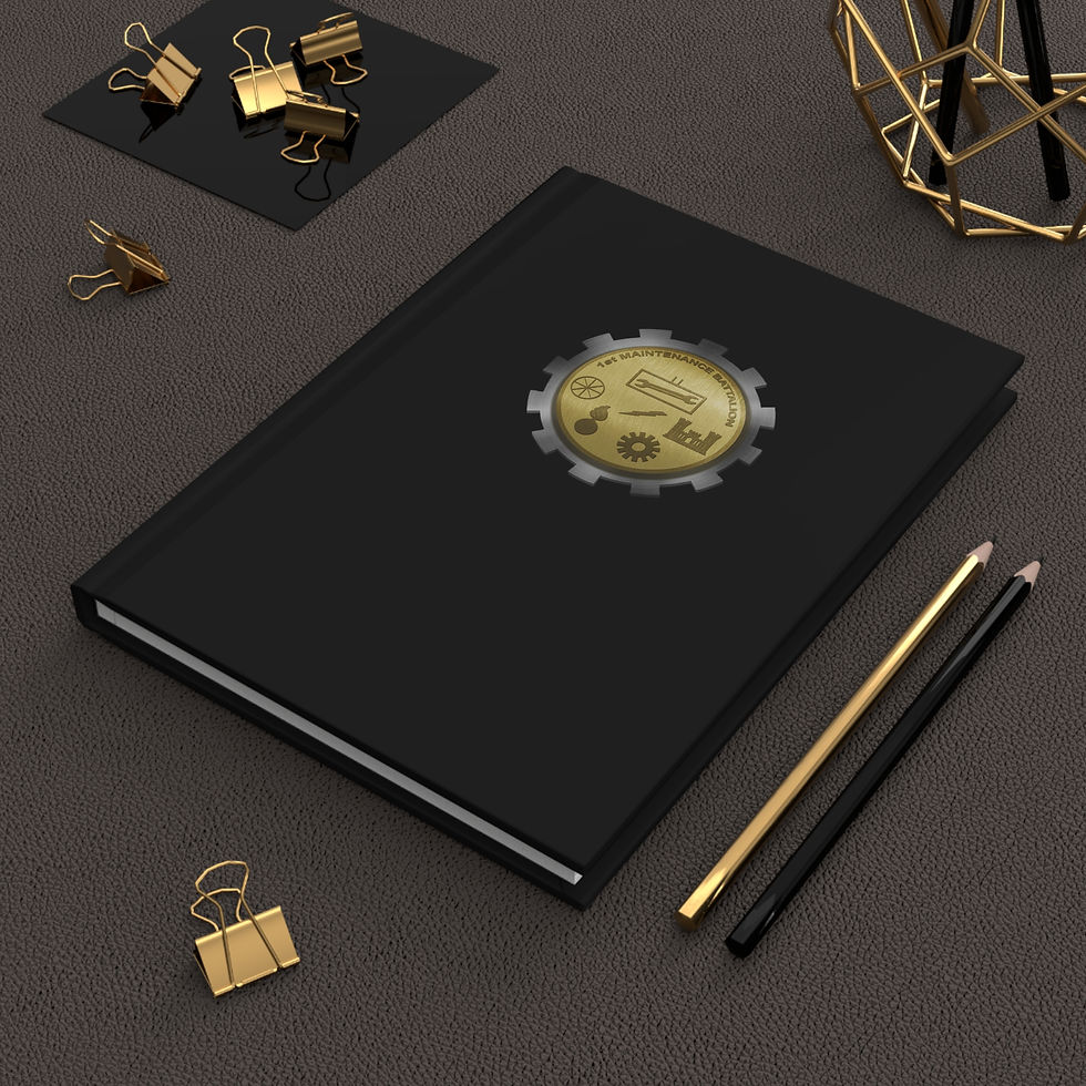 1ST MAINTENANCE BATTALION, Hardcover Journal Matte