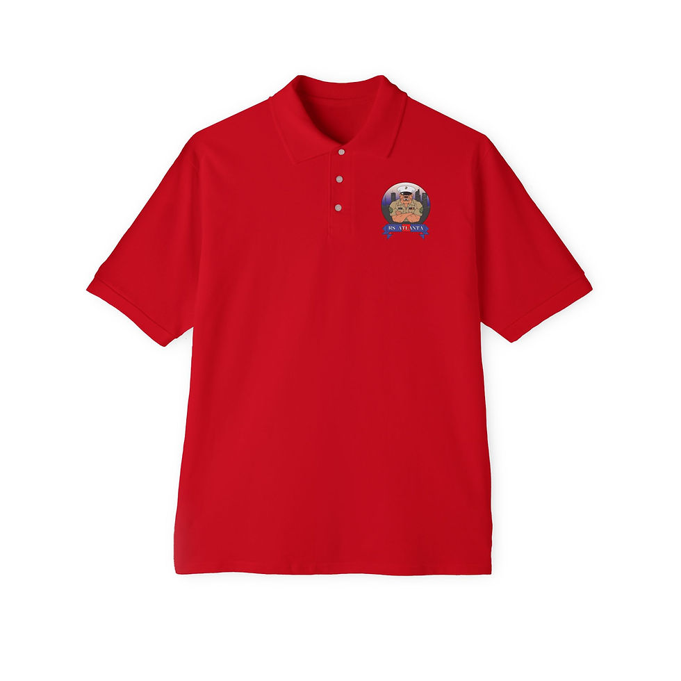 Thumbnail: RS ATLANTA (Recruiting Station Atlanta Alt), USMC, Men's Piqué Polo
