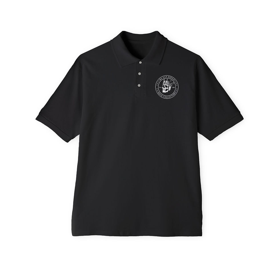 Thumbnail: RS SAN DIEGO (Recruiting Station San Diego), USMC, Men's Piqué Polo