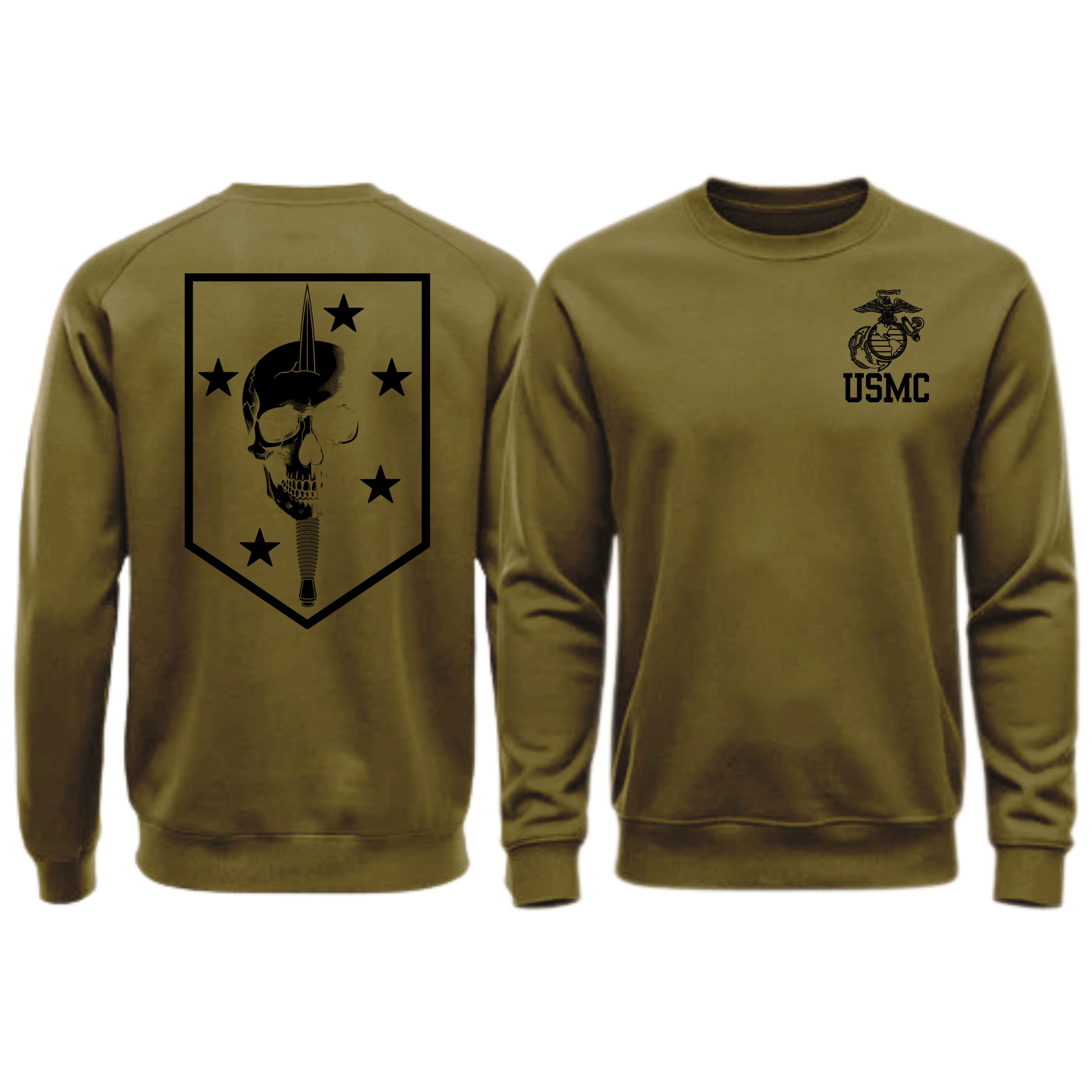 MARINE RAIDERS (NEW) MARSOC, USMC, Marine Corps Sweater