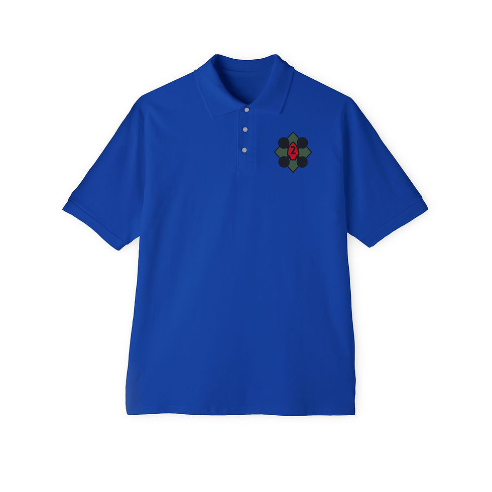 Thumbnail: UXS COE (Unmanned Systems Center of Excellence), USMC, Men's Piqué Polo