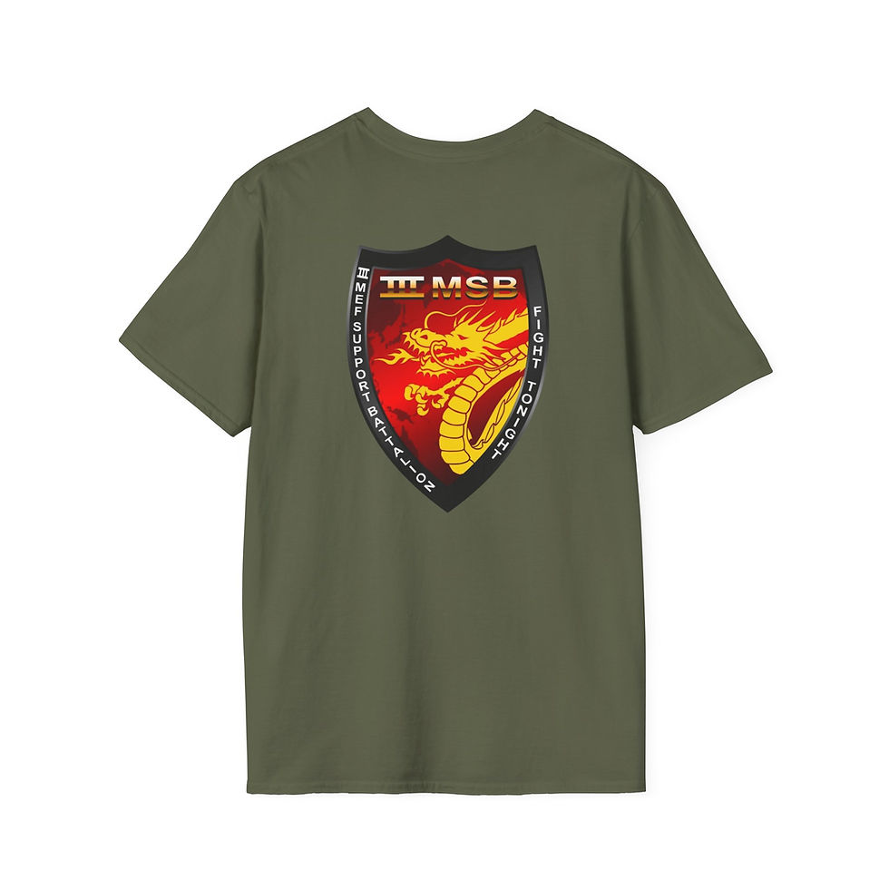 Thumbnail: III MSB, III MEF, Marine Corps T-Shirt 