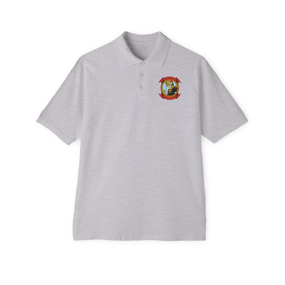 Thumbnail: RS SAN DIEGO (Recruiting Station San Diego), USMC, Men's Piqué Polo