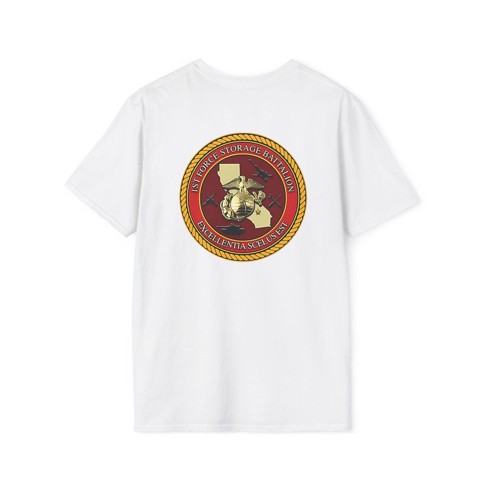 Thumbnail: 1ST FORCE STORAGE BATTALION (1ST FSB), LOGCOM, Marine Corps T-Shirt 