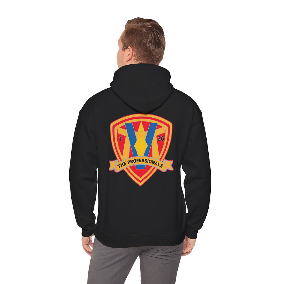 Thumbnail: 1/26 (1st Battalion 26th Mar/1st Bn 26th Mar), 5TH MAR DIV, Marine Corps Hoodie