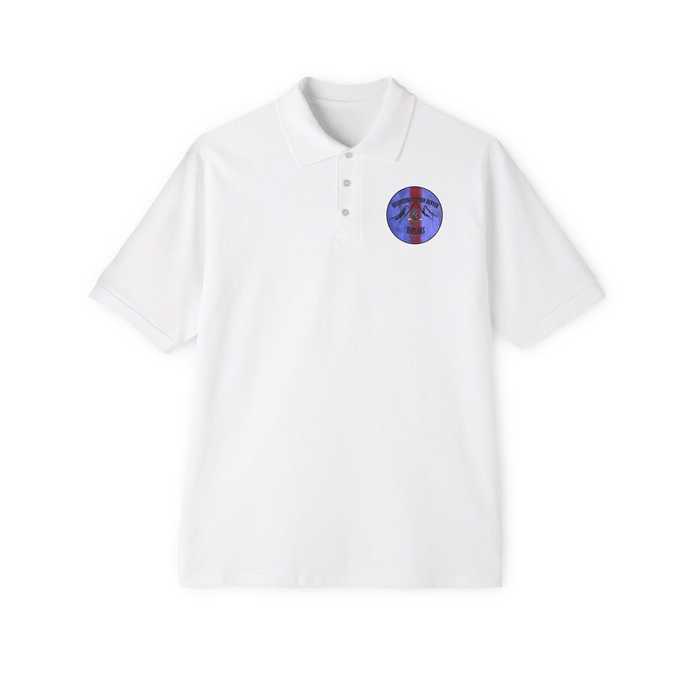 Thumbnail: RS DENVER (Recruiting Station Denver), USMC, Men's Piqué Polo