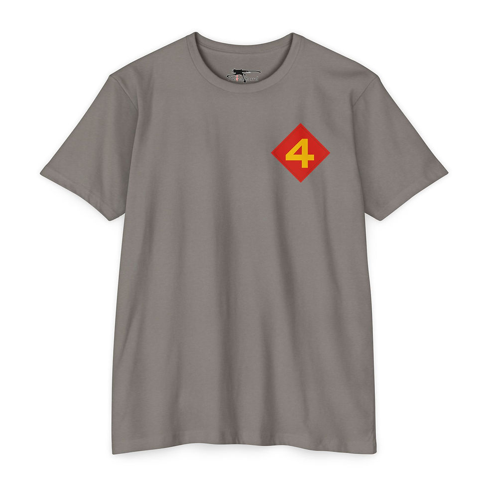 Thumbnail: 4TH RECON BN (4th Reconnaissance Battalion), 4TH MAR DIV, Marine Corps T-Shirt