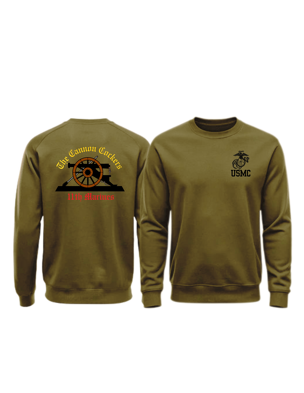 11TH MAR REG, USMC, Marine Corps Sweater