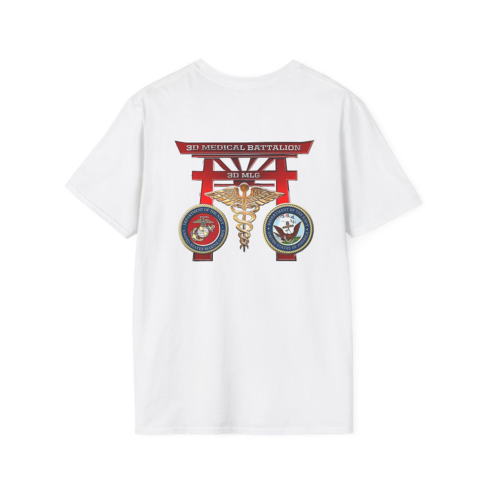 Thumbnail: 3D MED BN, 3D MLG, Marine Corps T-Shirt 