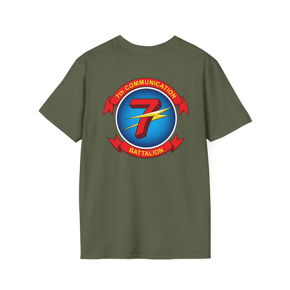 Thumbnail: 7TH COMM BN, III MIG, Marine Corps T-Shirt 