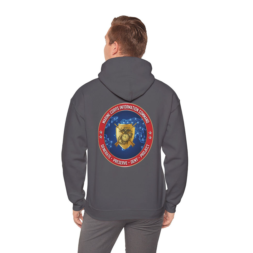 Thumbnail: MCIC (Marine Corps Information Command), USMC, Marine Corps Hoodie