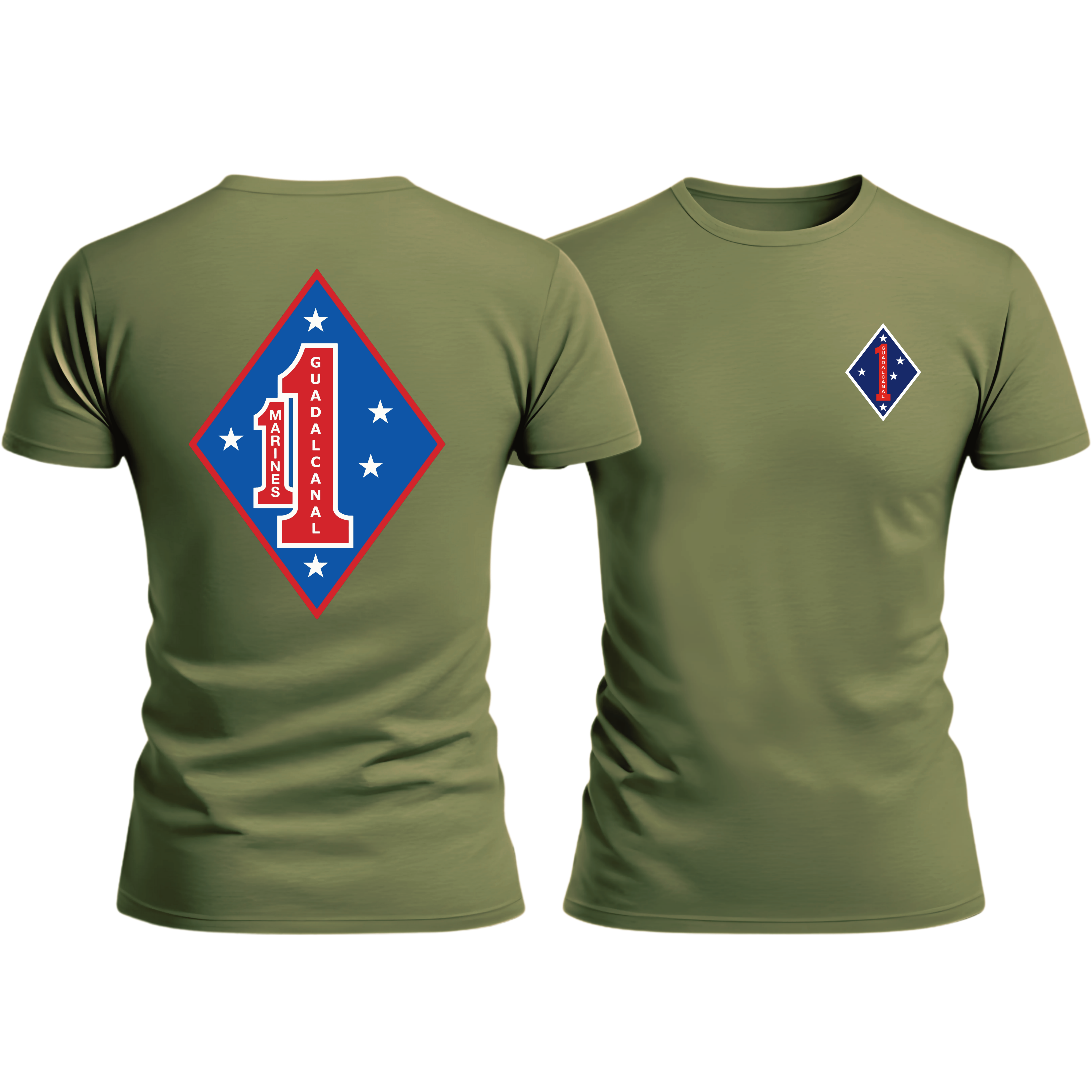 1st Mar Reg, 1st Mar Div, Marine Corps T-Shirt