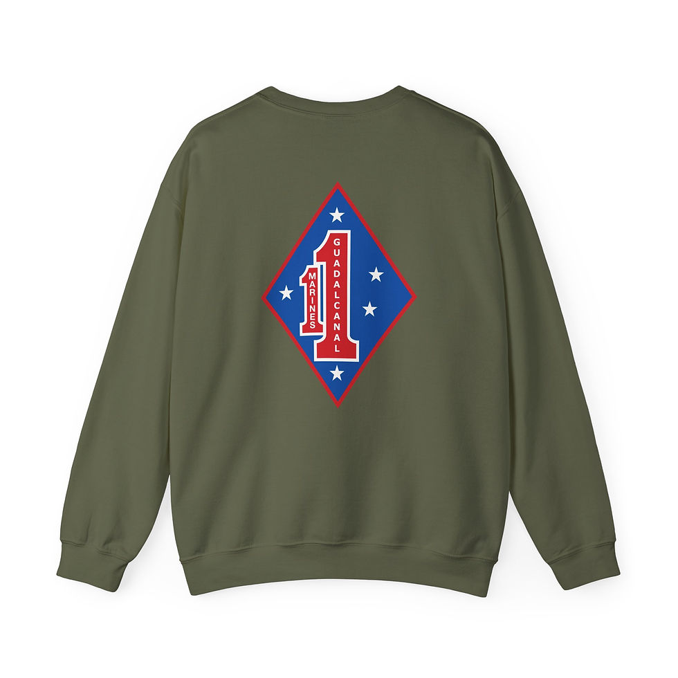Thumbnail: 1ST MAR REG, USMC, Marine Corps Sweater