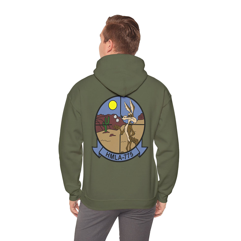 Thumbnail: HMLA-775 (Marine Light Attack Helo Squadron 775), 4TH MAW, Marine Corps Hoodie