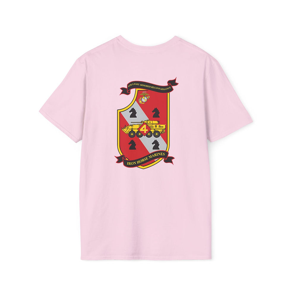Thumbnail: 4TH LAR BN, 4TH MAR DIV, Marine Corps T-Shirt 
