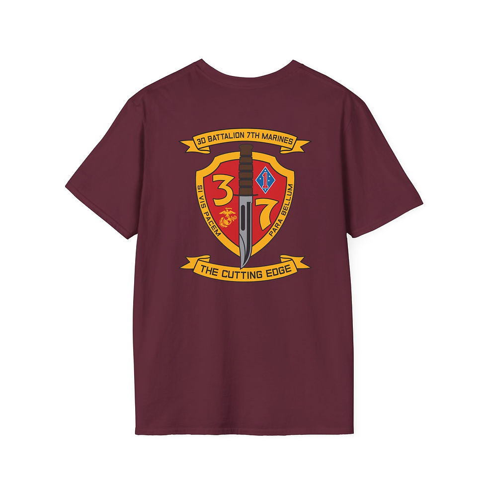 Thumbnail: 3/7, 7th Mar Reg, Marine Corps T-Shirt 