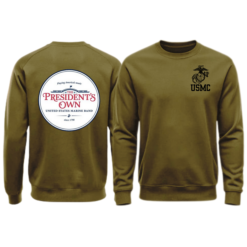 MARINE BAND ("The President's Own"), USMC, Marine Corps Sweater