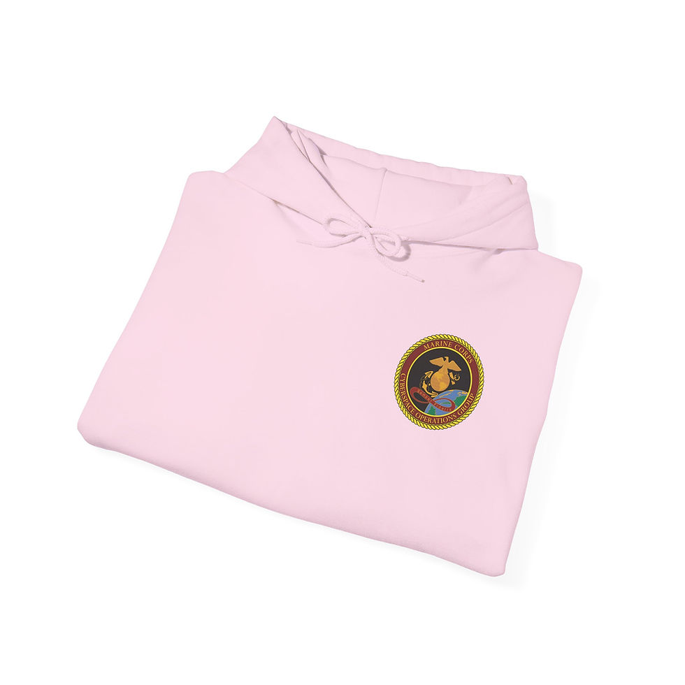 Thumbnail: 1ST NETWORK BATTALION, MCCOG, MARINE CORPS HOODIE