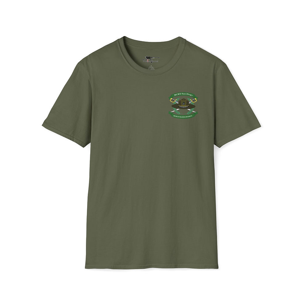 Thumbnail: 1ST RECRUIT TRAINING BATTALION (RTB 1), RECRUIT TRNG REG, Marine Corps T-Shirt