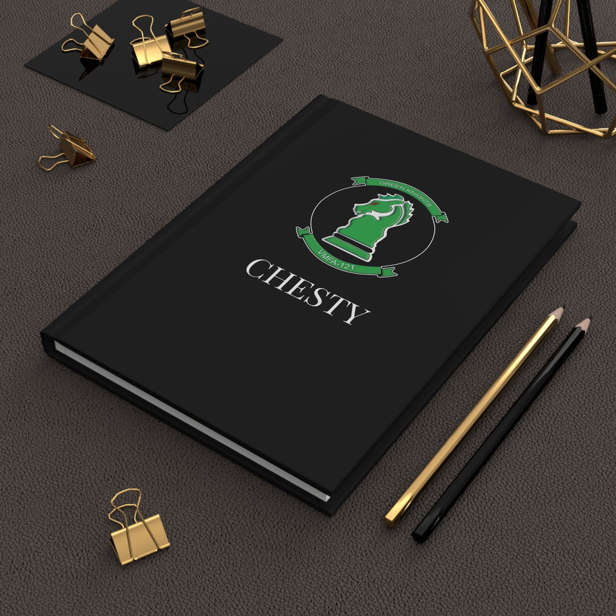 VMFA-121 (Marine Fighter Attack Sqdn 121) Personalizable Hardcover Journal Matte