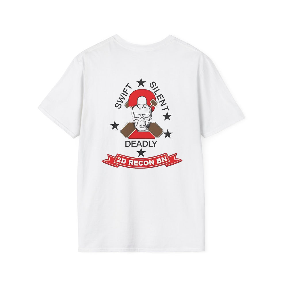 Thumbnail: 2D RECON BN (ALT), 2D MAR DIV, Marine Corps T-Shirt 