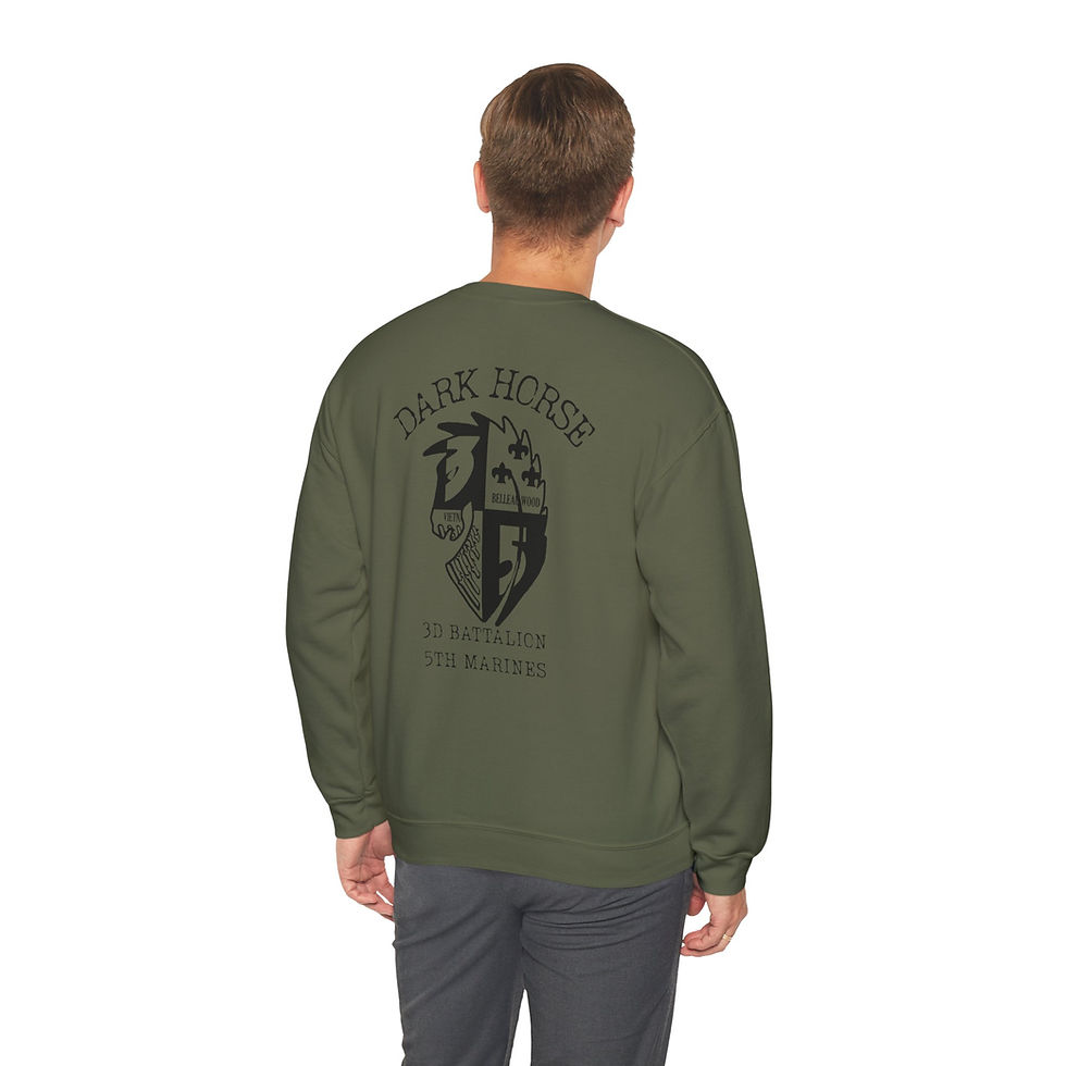 Thumbnail: 3/5 (3d Battalion 5th Mar/3d Bn 5th Mar "DARK HORSE"), 3/5, Marine Corps Sweater