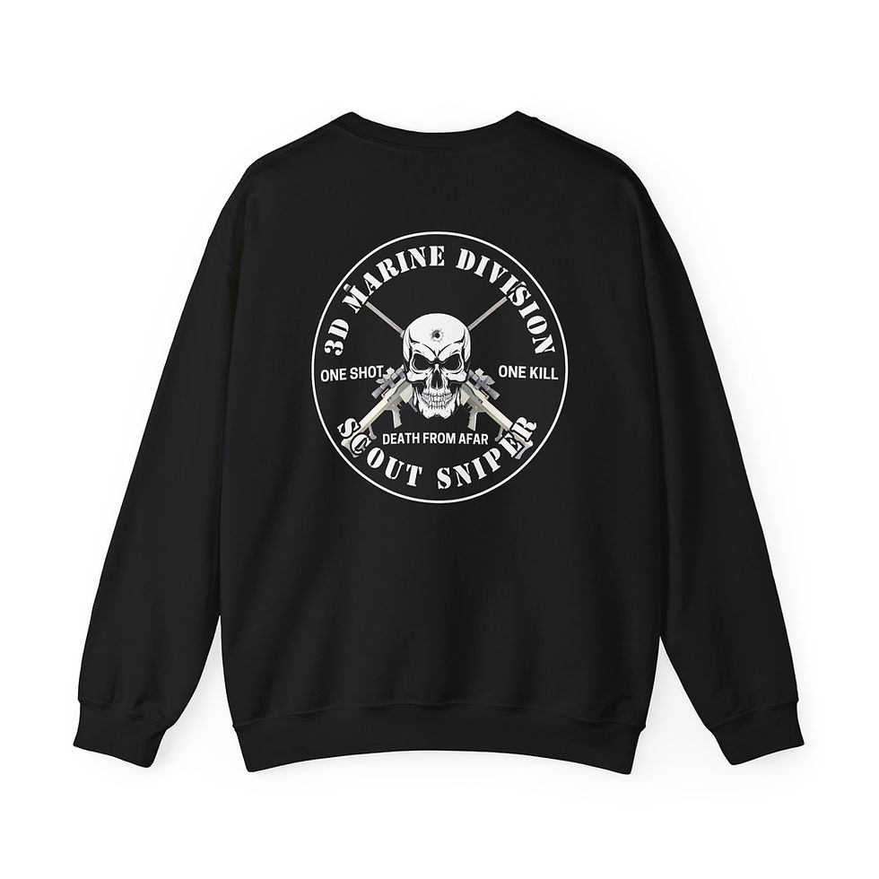 Thumbnail: Scout Sniper Platoon (STA PLT/3d Mar Div), USMC, Marine Corps Sweater