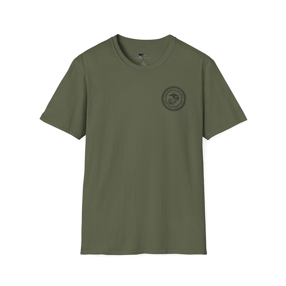 Thumbnail: 1st Mar Div (Tactical), USMC, Marine Corps T-Shirt 