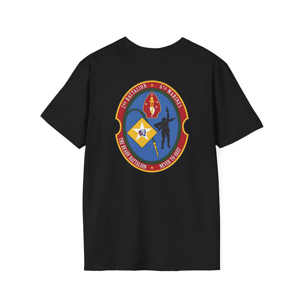 Thumbnail: 2/6 (Alternate), 6th Mar Reg, Marine Corps T-Shirt 