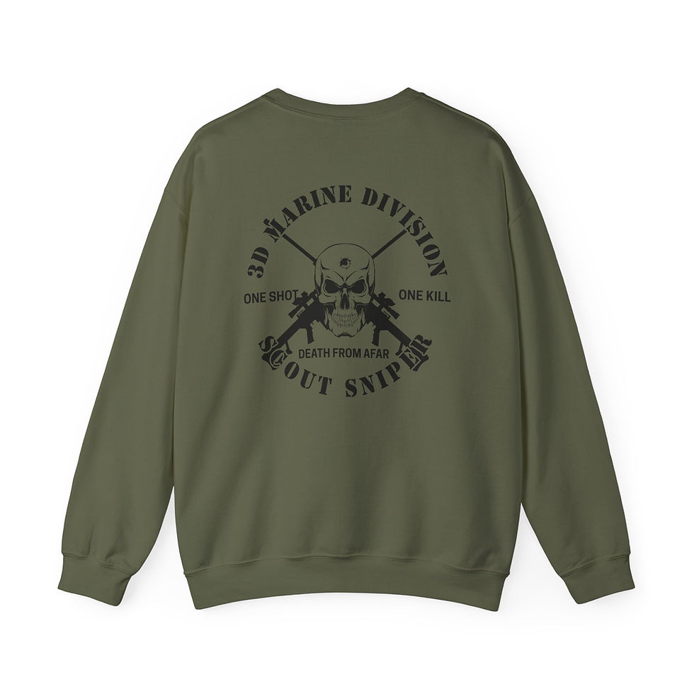 Thumbnail: Scout Sniper Platoon (STA PLT/3d Mar Div), USMC, Marine Corps Sweater