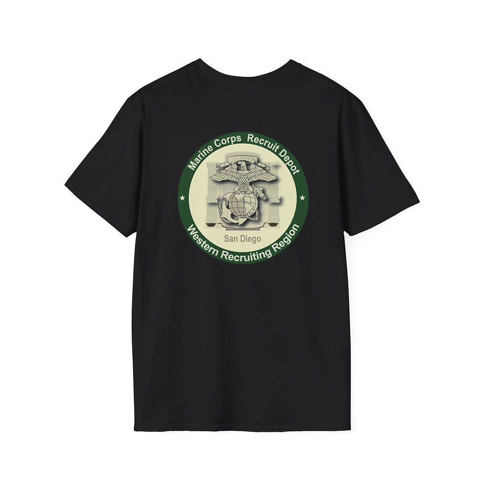 Thumbnail: MARINE CORPS RECRUIT DEPOT SAN DIEGO (MCRD SD), USMC, Marine Corps T-Shirt 