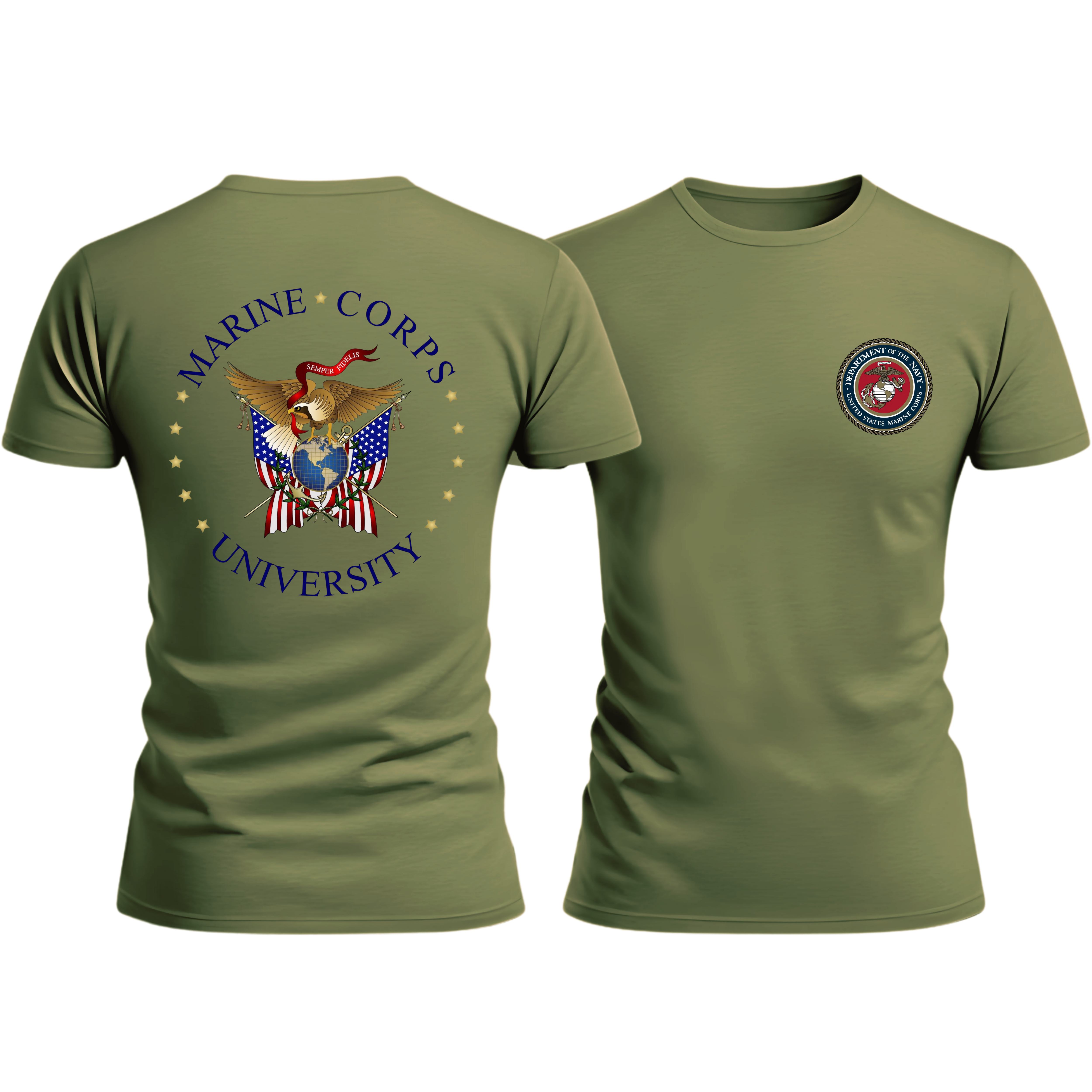 MARINE CORPS UNIVERSITY (MCU ALT/EDUCATION COMMAND), USMC, Marine Corps T-Shirt