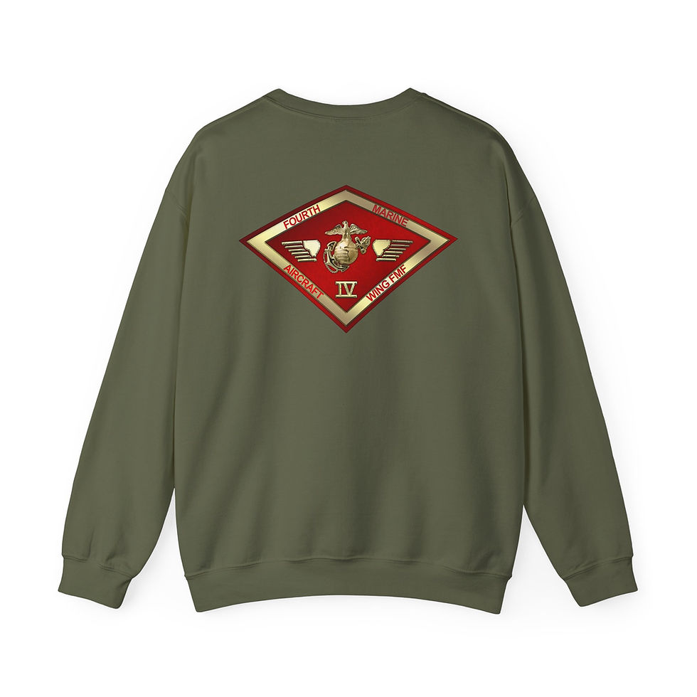 Thumbnail: 4TH MAW, USMC, Marine Corps Sweater