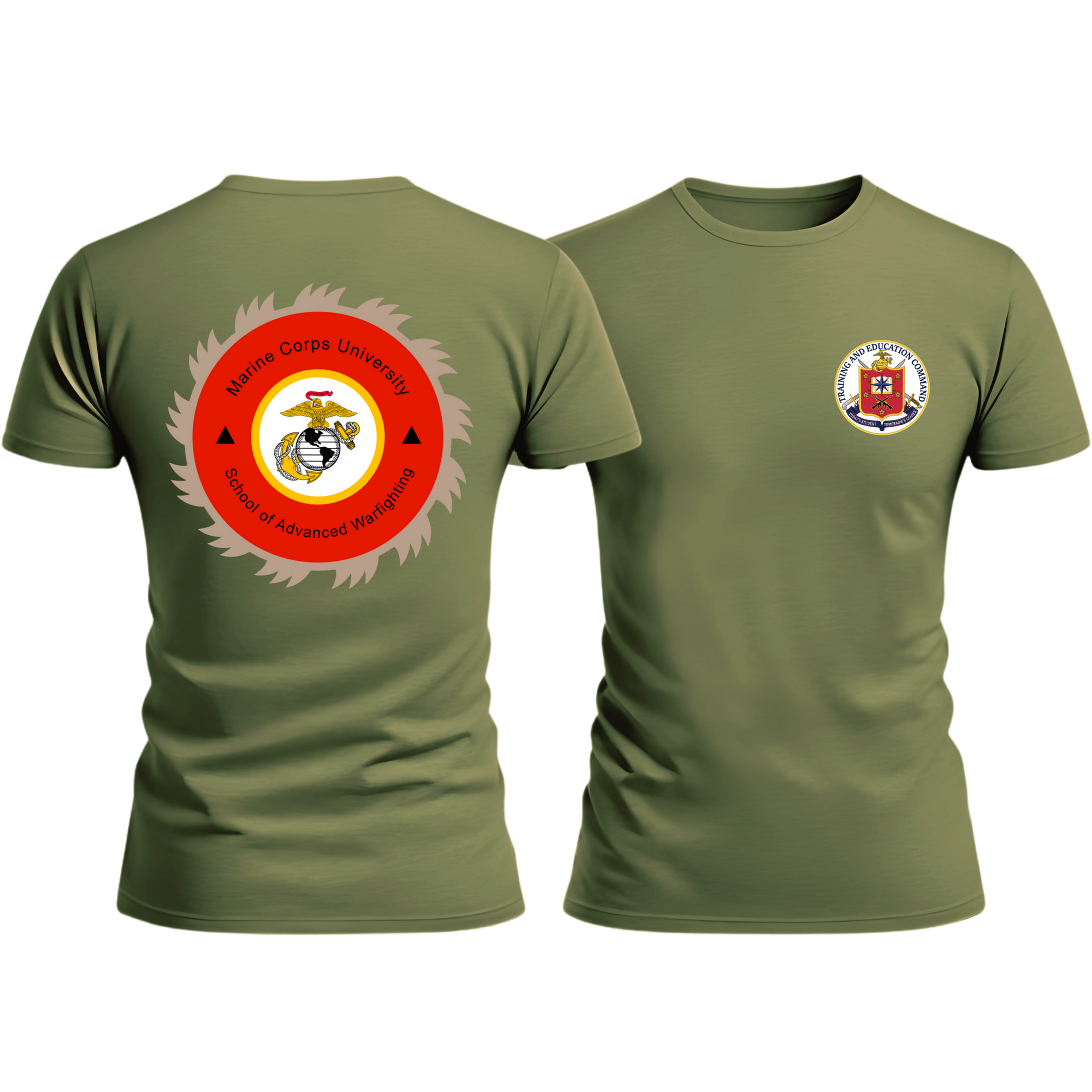 SCHOOL OF ADVANCED WARFIGHTING (SAW), TECOM, Marine Corps T-Shirt