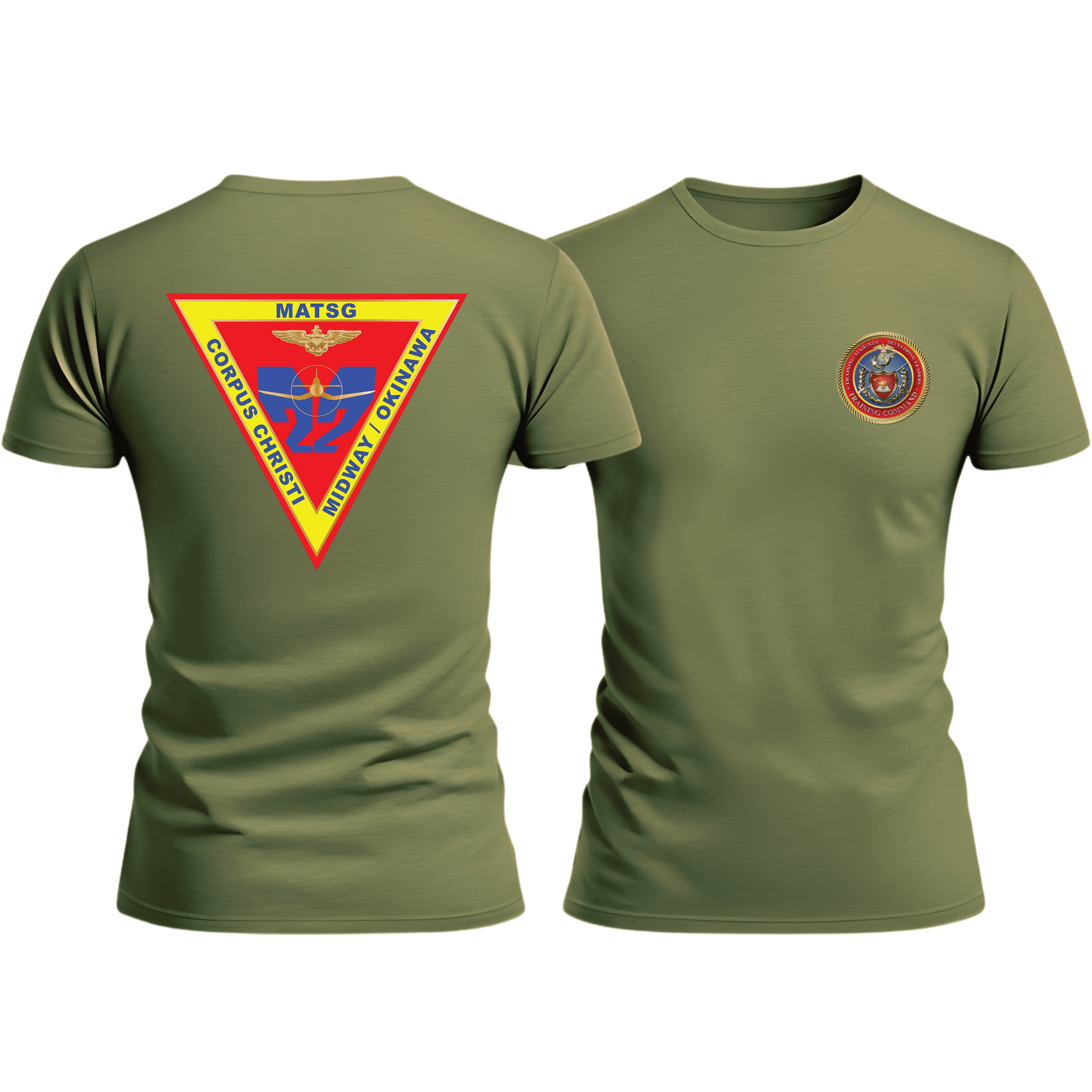 MATSG-22, TRNG COM, Marine Corps T-Shirt