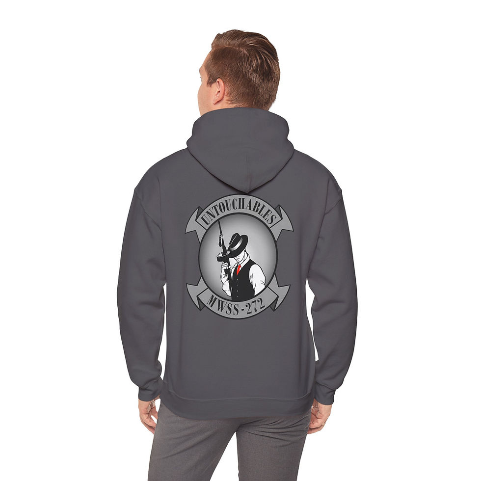 Thumbnail: MWSS-272 (Marine Wing Support Squadron 272), 2ND MAW, Marine Corps Hoodie