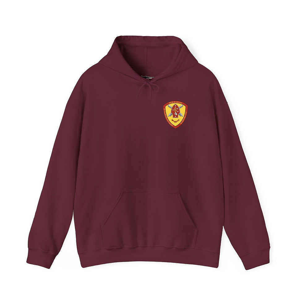 Thumbnail: 5/10 (5th Battalion 10th Mar/5th Bn 10th Mar), 10TH MAR REG, Marine Corps Hoodie
